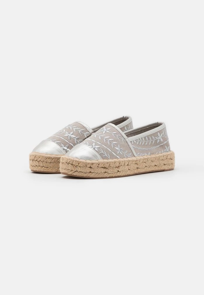 Chaussure Basse ANNA FIELD Anna Field Espadrilles Argent Femme | ZVP-4979619